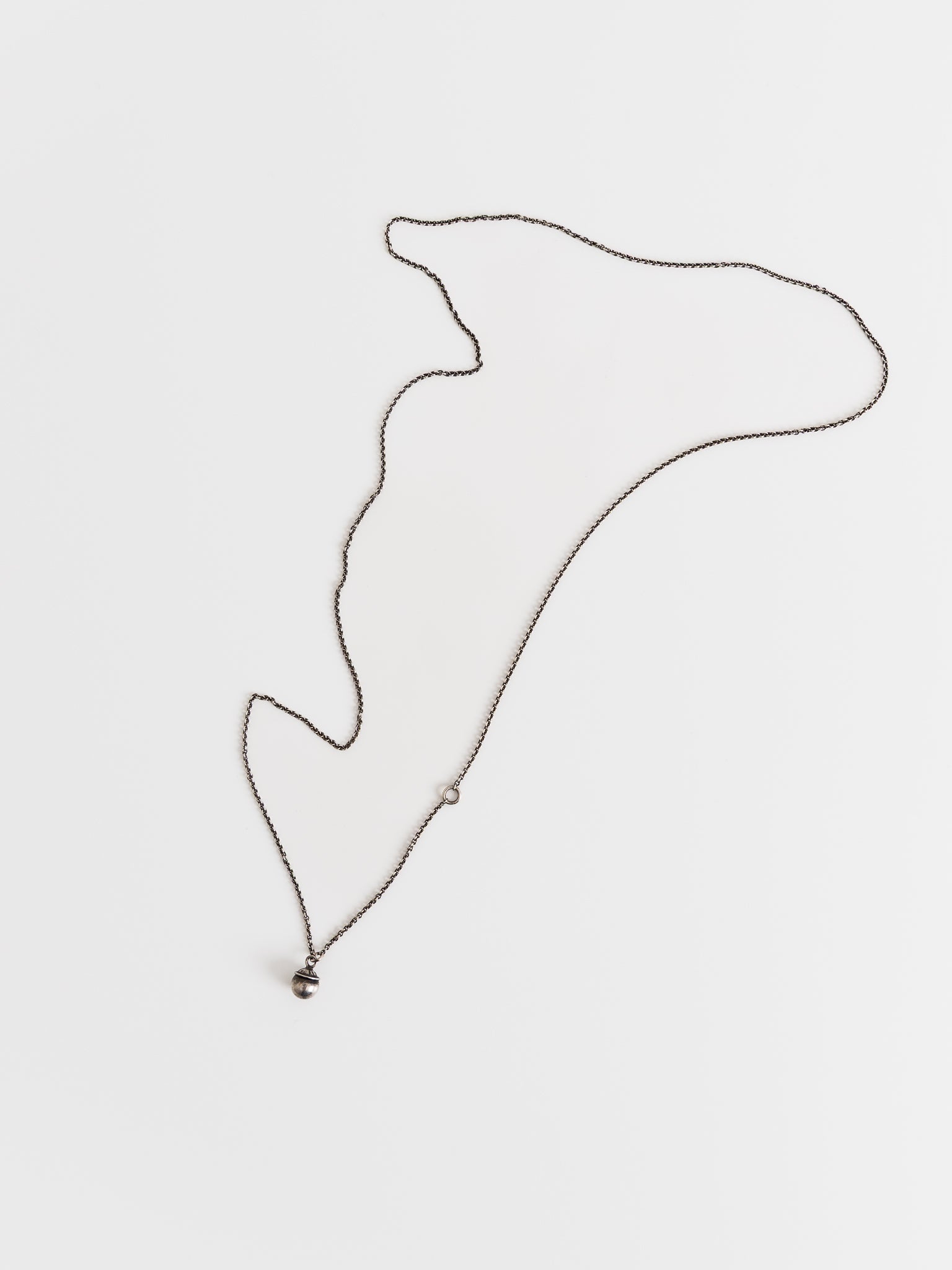 Werkstatt:München Mini Pearl Chain Necklace - WERKSTATT:MUNCHEN at Worthwhile - shop NECKLACES