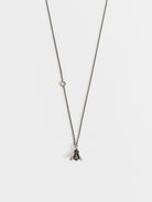 Werkstatt:München Mini Bee Chain Necklace - WERKSTATT:MUNCHEN at Worthwhile - shop NECKLACES
