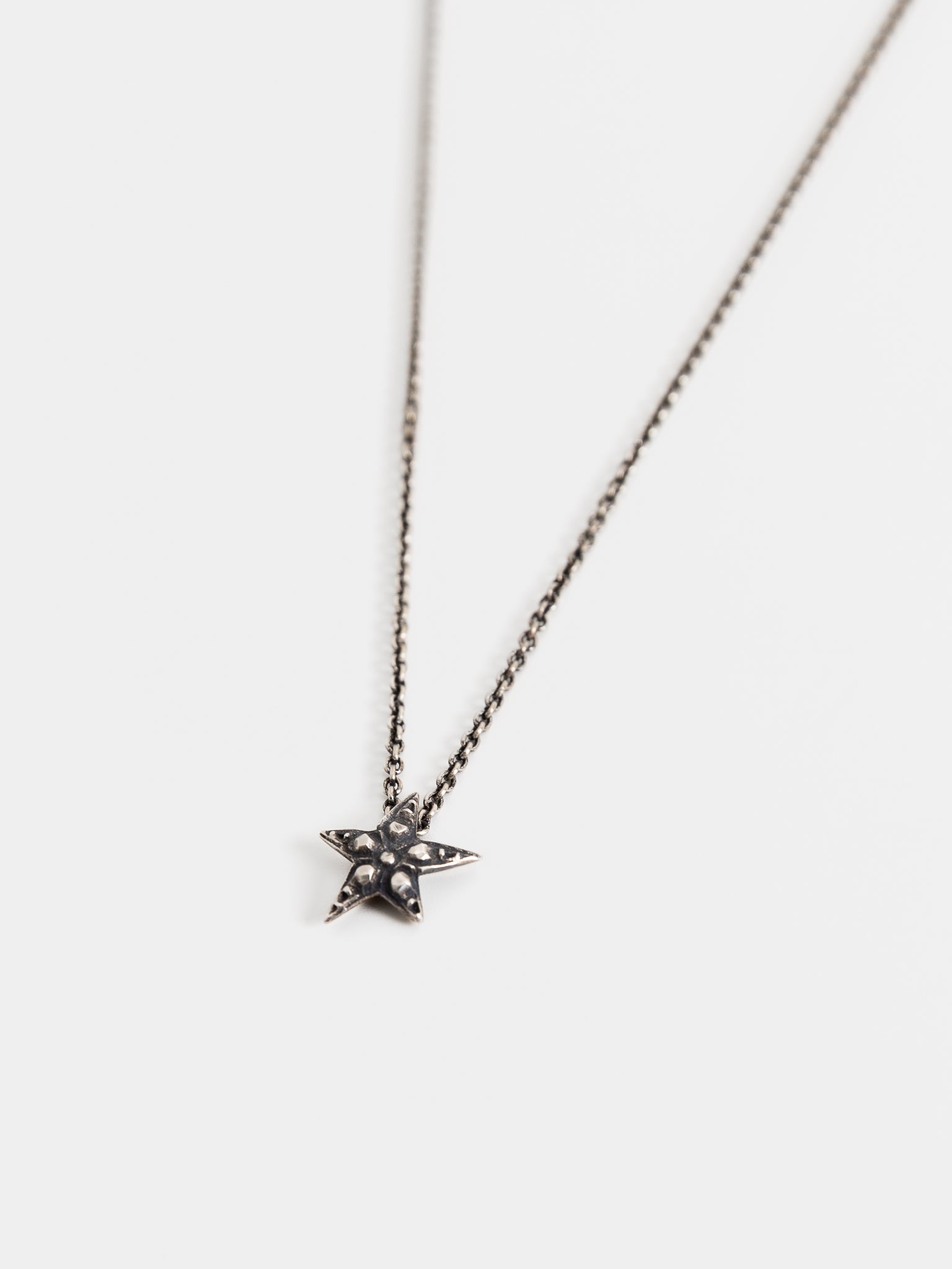 Werkstatt:München Mini Star Chain Necklace - WERKSTATT:MUNCHEN at Worthwhile - shop NECKLACES