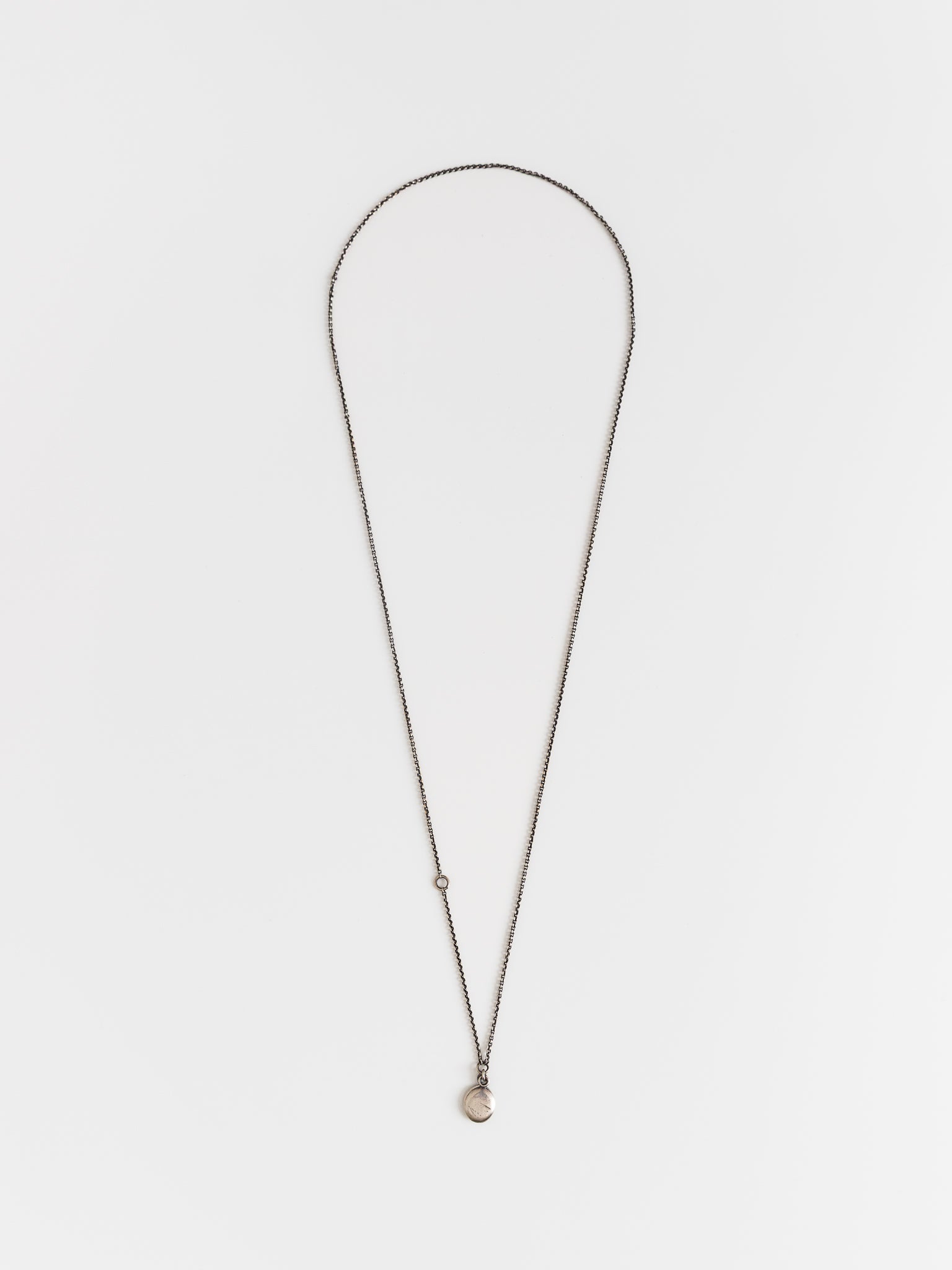 Werkstatt:München Mini Medallion Chain Necklace - WERKSTATT:MUNCHEN at Worthwhile - shop NECKLACES