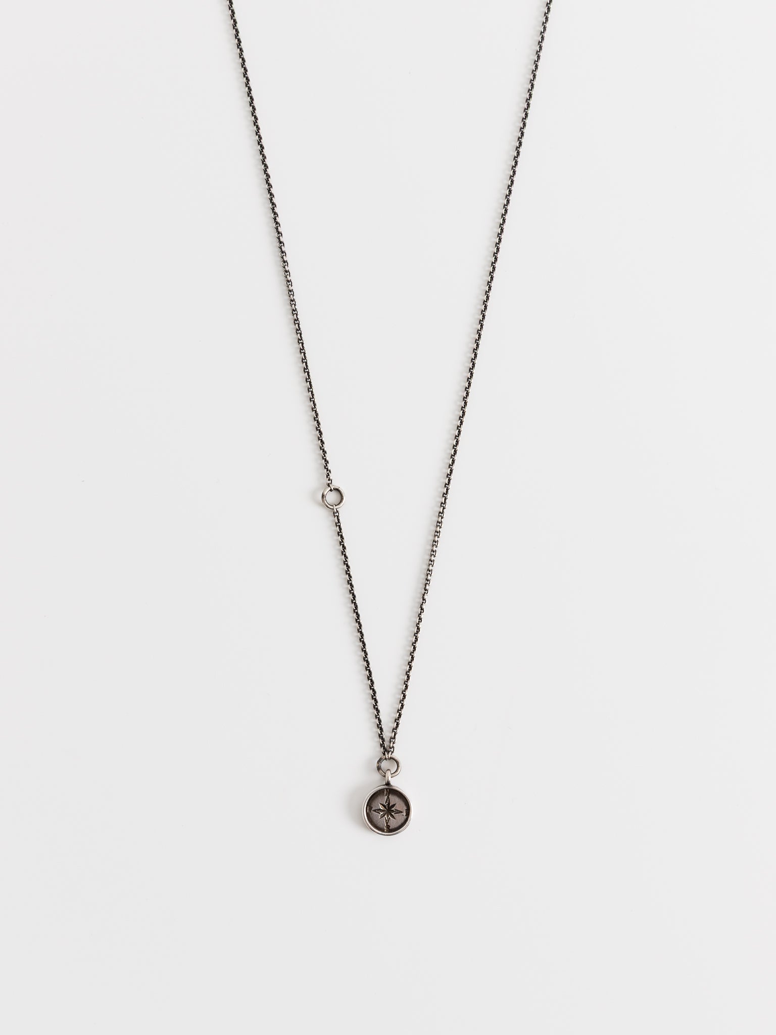 Werkstatt:München Mini Windrose Chain Necklace - WERKSTATT:MUNCHEN at Worthwhile - shop NECKLACES