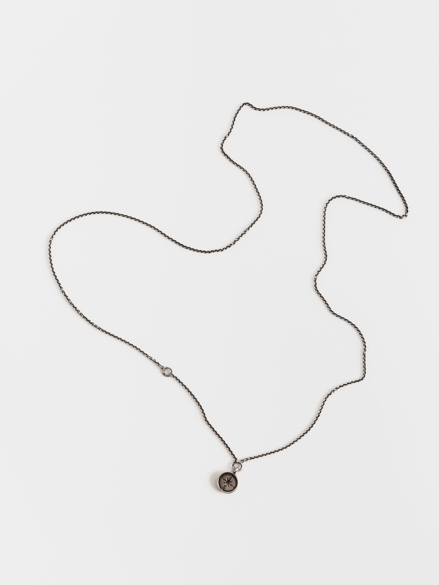 Werkstatt:München Mini Windrose Chain Necklace - WERKSTATT:MUNCHEN at Worthwhile - shop NECKLACES