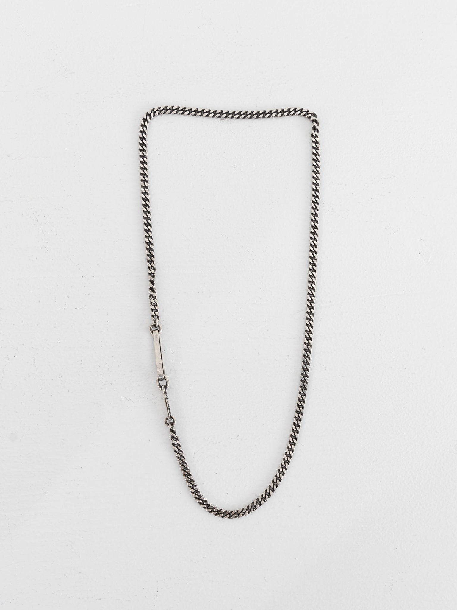 Werkstatt:München Curb Chain Snap Link Necklace - Worthwhile