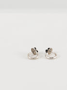 Werkstatt:München Hoop Studs Fine Hammered - Worthwhile