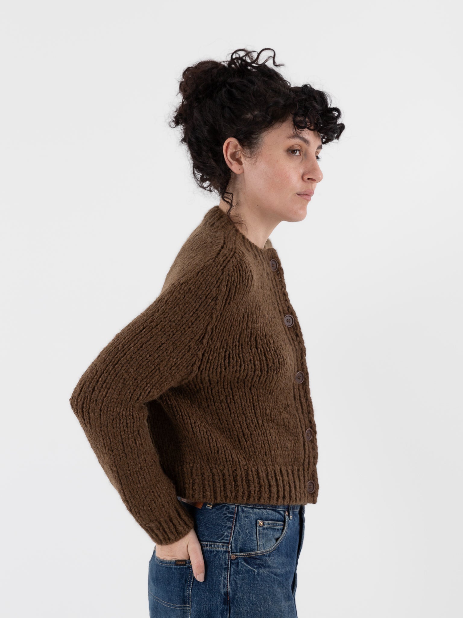 Wommelsdorff Tara Cardigan in Antique/Celtic - WOMMELSDORFF at Worthwhile - shop CARDIGAN
