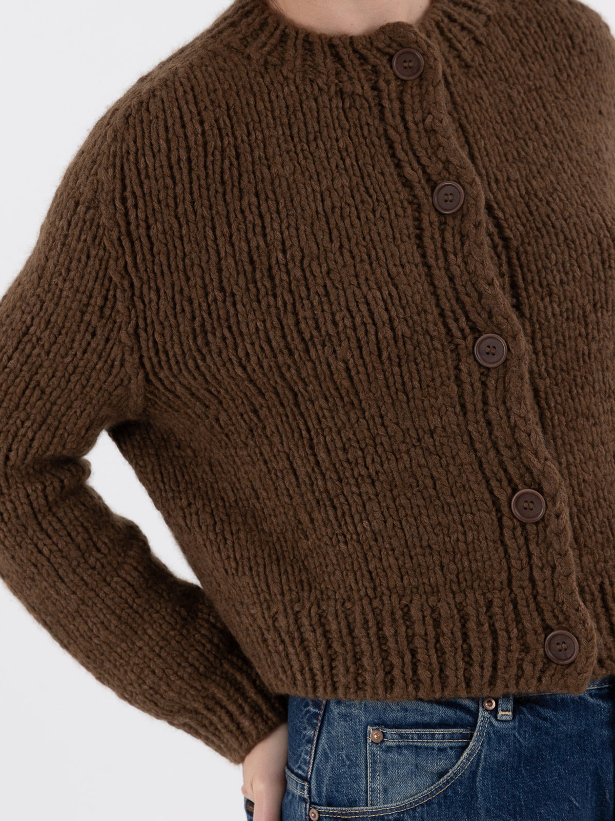 Wommelsdorff Tara Cardigan in Antique/Celtic - WOMMELSDORFF at Worthwhile - shop CARDIGAN