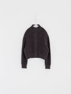 Wommelsdorff Yuri Cardigan in Shadow/Dark Taupe - WOMMELSDORFF at Worthwhile - shop CARDIGAN