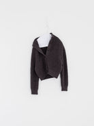 Wommelsdorff Yuri Cardigan in Shadow/Dark Taupe - WOMMELSDORFF at Worthwhile - shop CARDIGAN