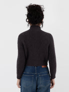 Wommelsdorff Yuri Cardigan in Shadow/Dark Taupe - WOMMELSDORFF at Worthwhile - shop CARDIGAN