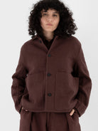 Wright + Doyle Athir Jacket in Mulberry - WRIGHT + DOYLE at Worthwhile - shop JACKET