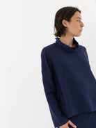 Wright + Doyle Lotura Funnel Neck Top - Worthwhile