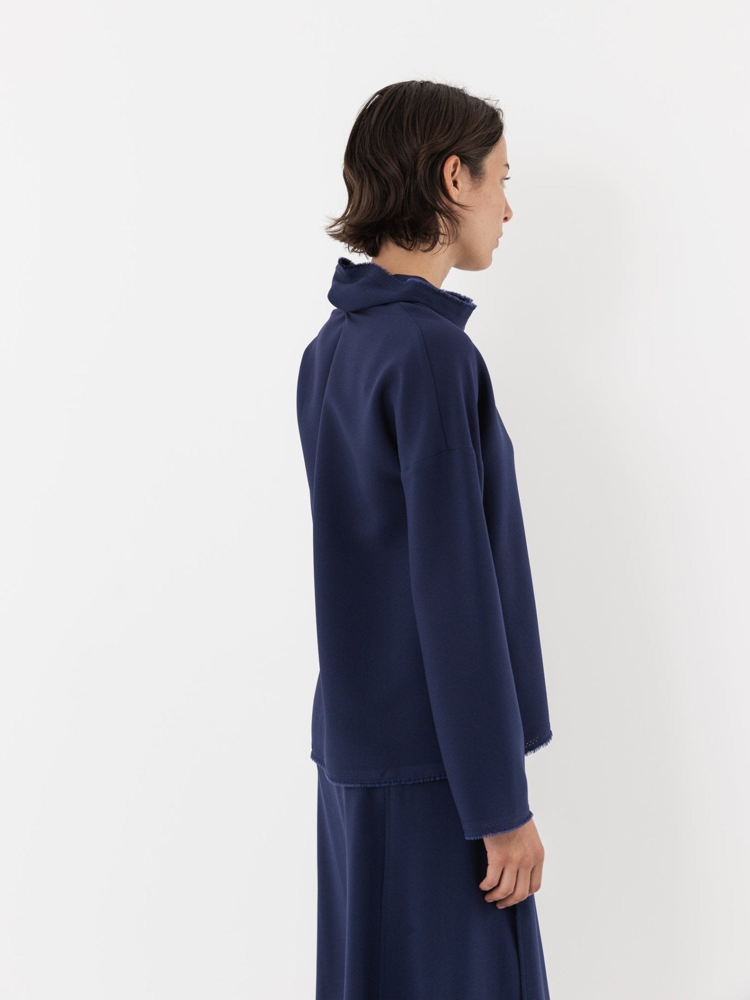 Wright + Doyle Lotura Funnel Neck Top - Worthwhile