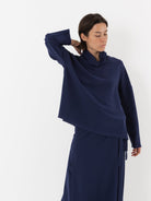 Wright + Doyle Lotura Funnel Neck Top - Worthwhile