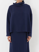 Wright + Doyle Lotura Funnel Neck Top - Worthwhile