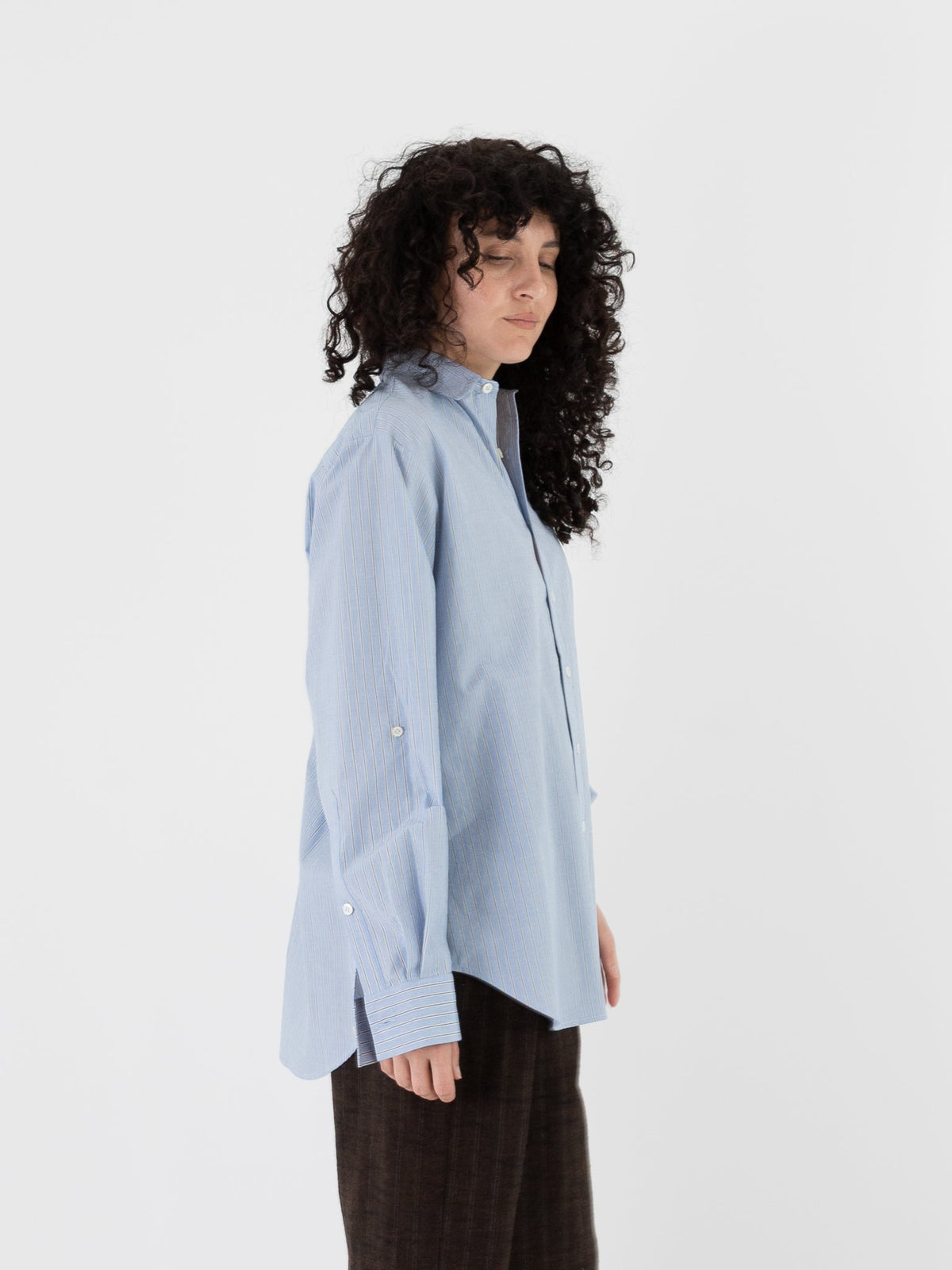 Wright + Doyle Nata Shirt in Rodor Stripe - WRIGHT + DOYLE at Worthwhile - shop TOP
