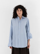 Wright + Doyle Nata Shirt in Rodor Stripe - WRIGHT + DOYLE at Worthwhile - shop TOP