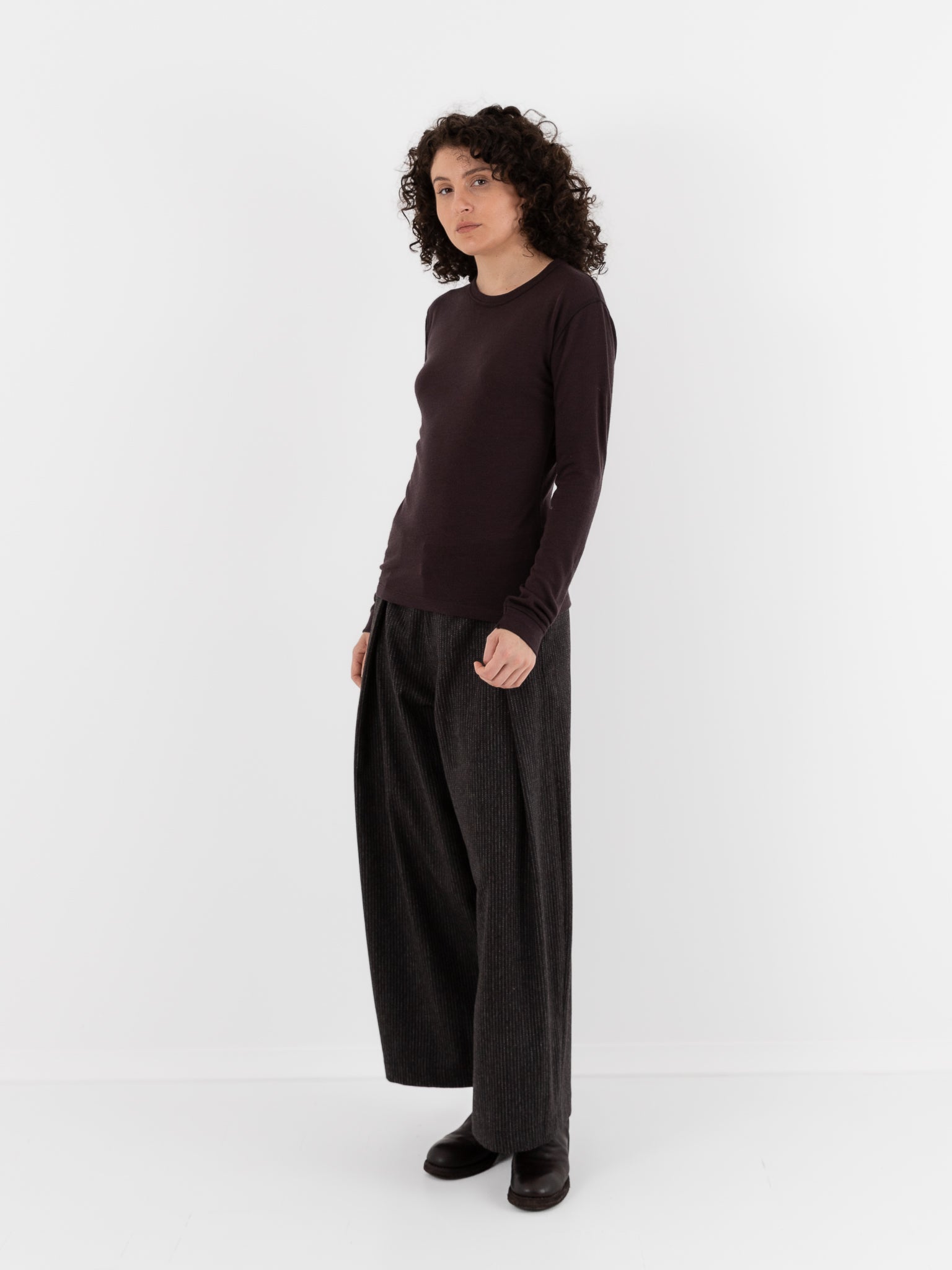 Wright + Doyle Tee in Cacao - WRIGHT + DOYLE at Worthwhile - shop TOP