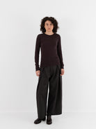 Wright + Doyle Tee in Cacao - WRIGHT + DOYLE at Worthwhile - shop TOP