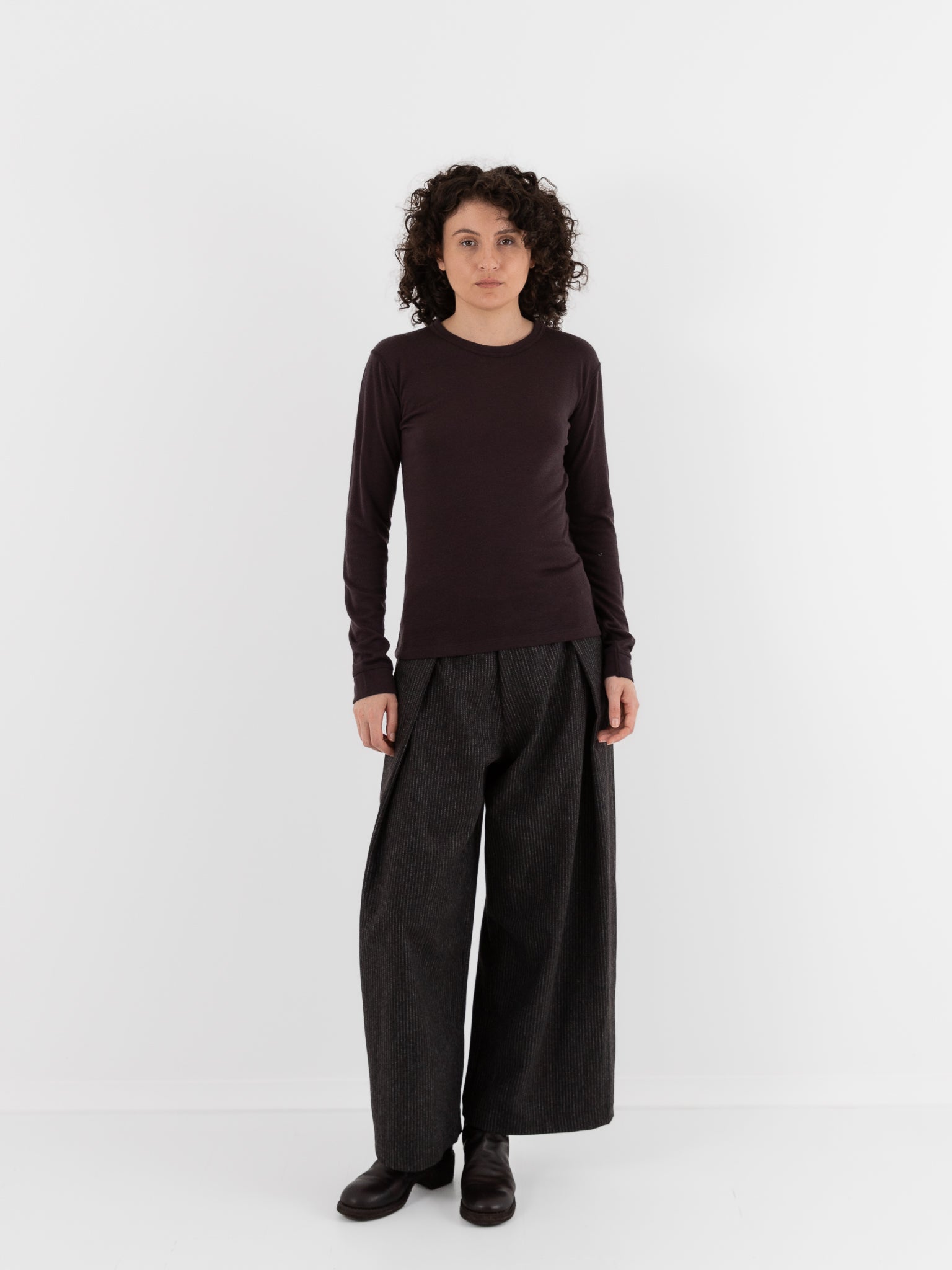 Wright + Doyle Tee in Cacao - WRIGHT + DOYLE at Worthwhile - shop TOP