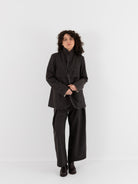 Wright + Doyle Stanhope Jacket in Cacao Pinstripe - WRIGHT + DOYLE at Worthwhile - shop JACKET