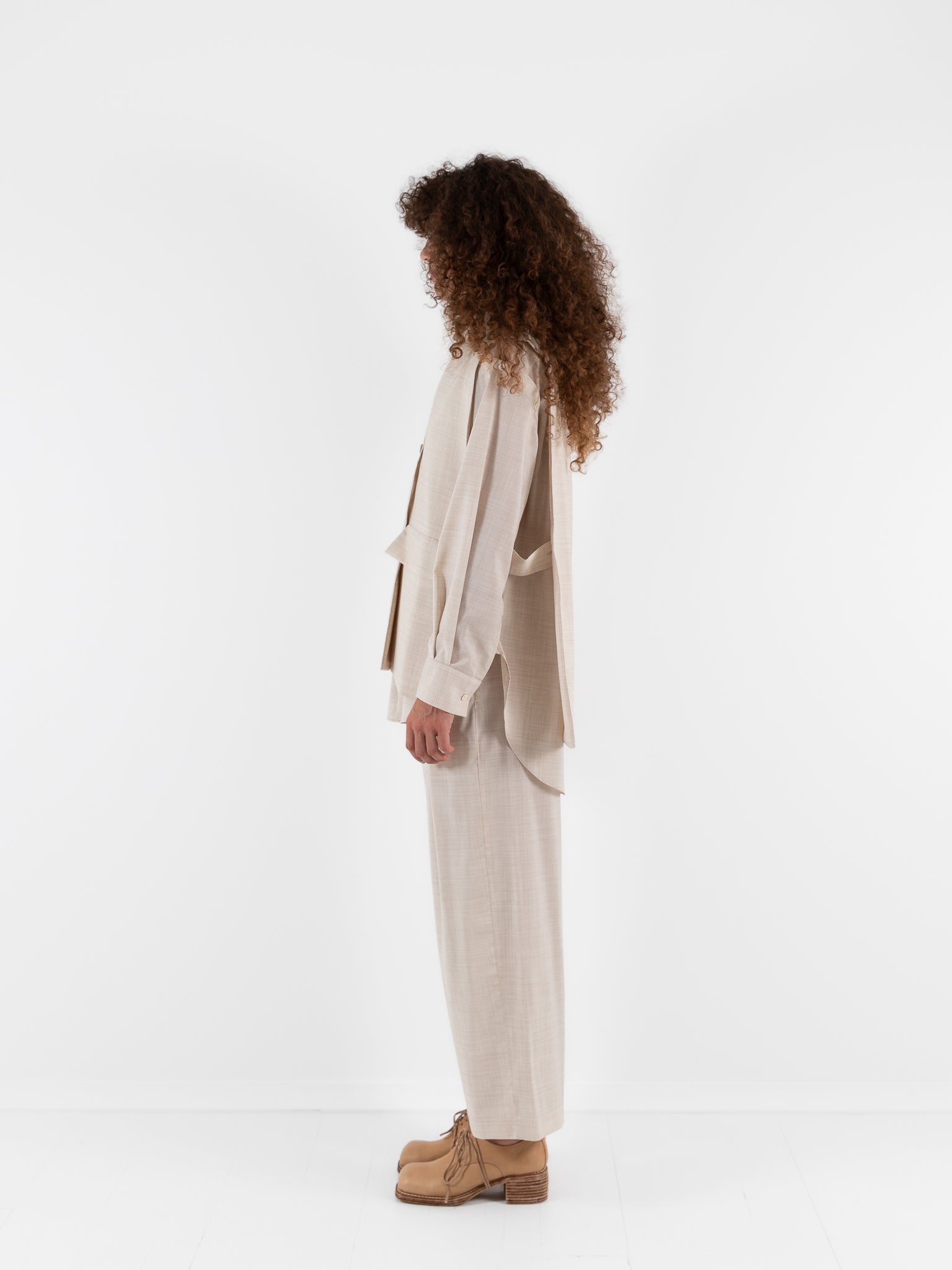 Wright + Doyle Tailored Vest in Hay - WRIGHT + DOYLE at Worthwhile - shop VEST
