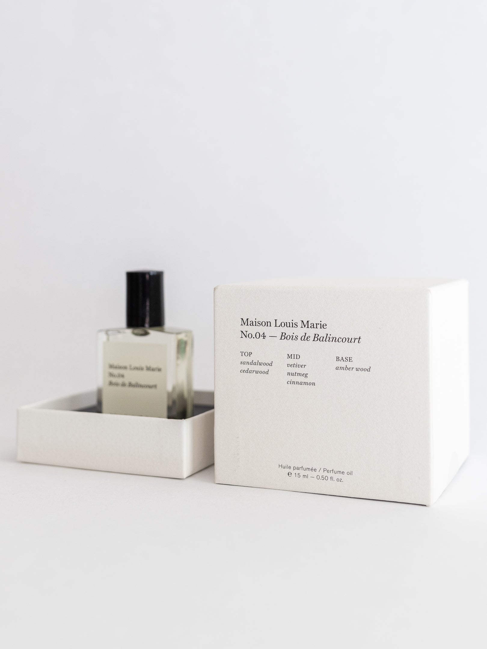 Maison Louis Marie Perfume Oil - No.04 Bois de Balincourt – Dovetail