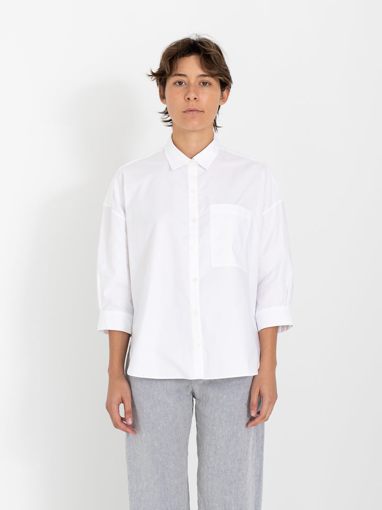 EM Reitz Baker's Apprentice Shirt, White - Worthwhile