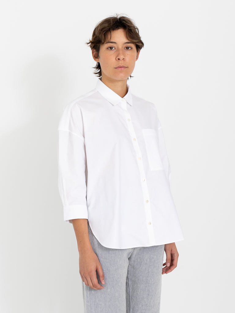EM REITZ - Baker's Apprentice Shirt, White - Worthwhile