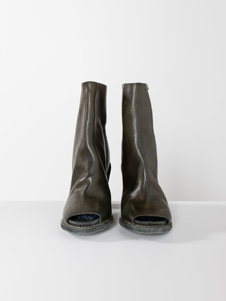 Guidi Open Toe Boot 3006C, Olive - Worthwhile