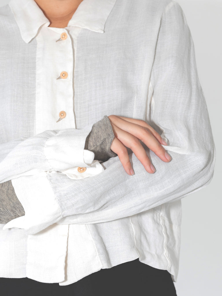 Atelier Suppan Short Shirt, Tea - Worthwhile
