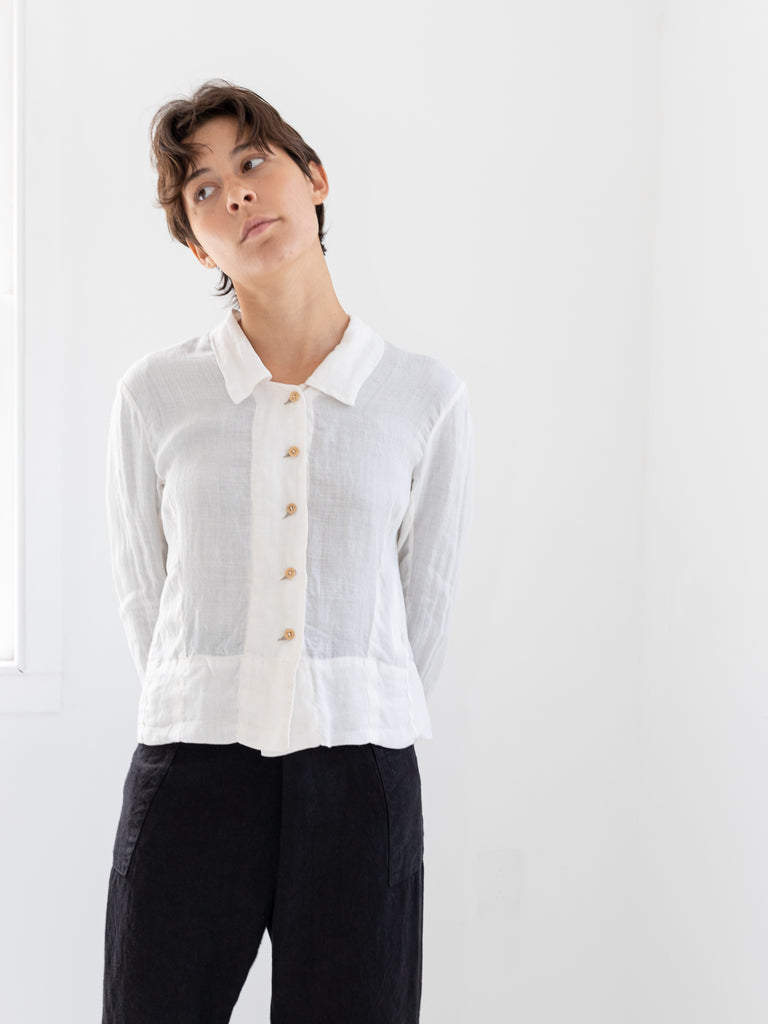 Atelier Suppan Short Shirt, Tea - Worthwhile