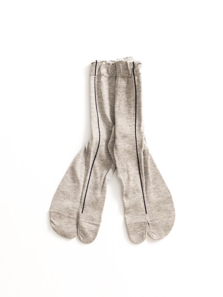 ANTIPAST - AM769 Tabi Socks, Mix Grey - Worthwhile