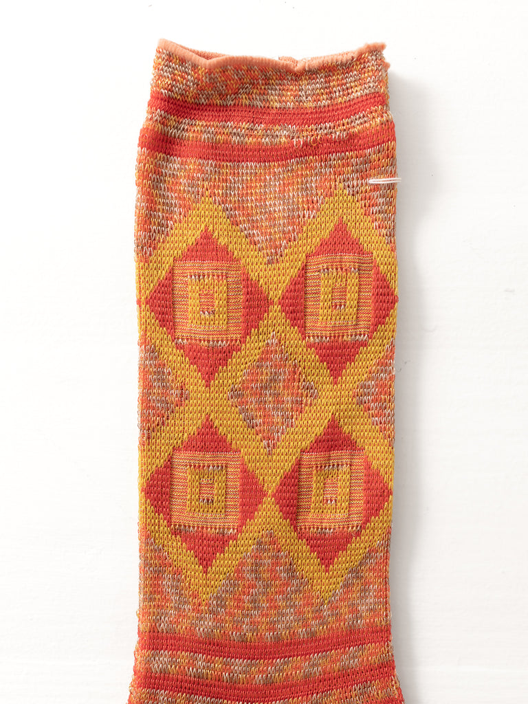 ANTIPAST - Diamond Jacquard Socks - Worthwhile