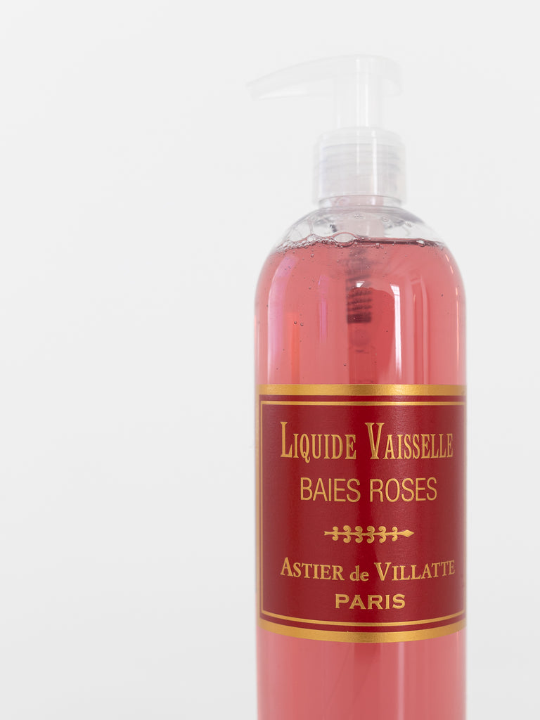 Astier de Villatte Dishwashing Liquid, Pink Berries - Worthwhile