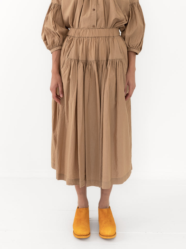 CASEY CASEY - PYJ Skirt, Camel - Worthwhile