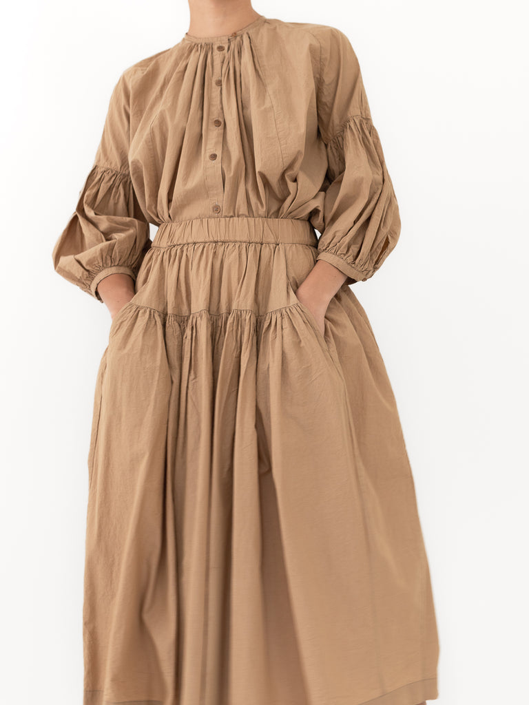 CASEY CASEY - PYJ Skirt, Camel - Worthwhile