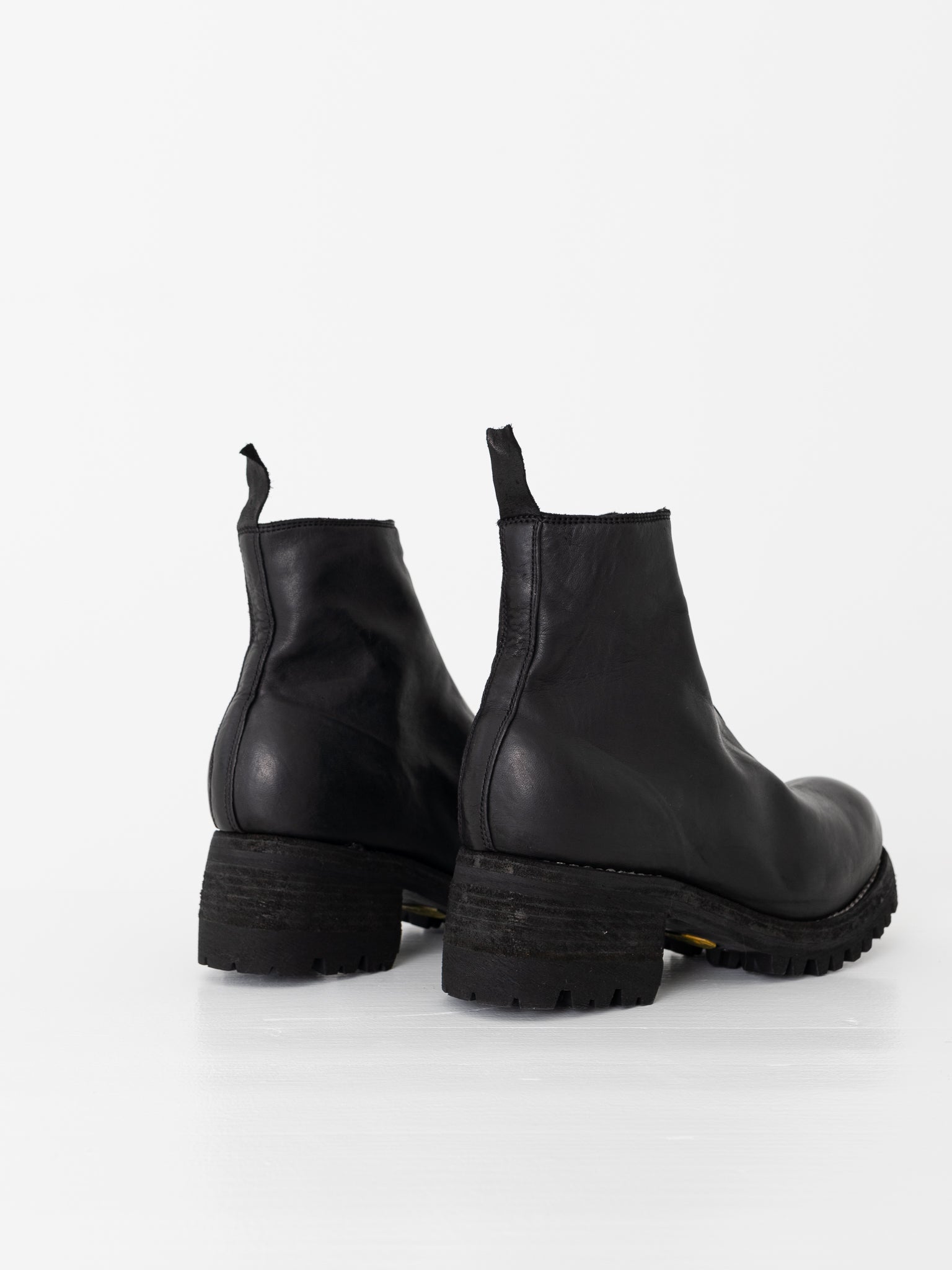 Guidi Front Zip Boot PL1V, Black