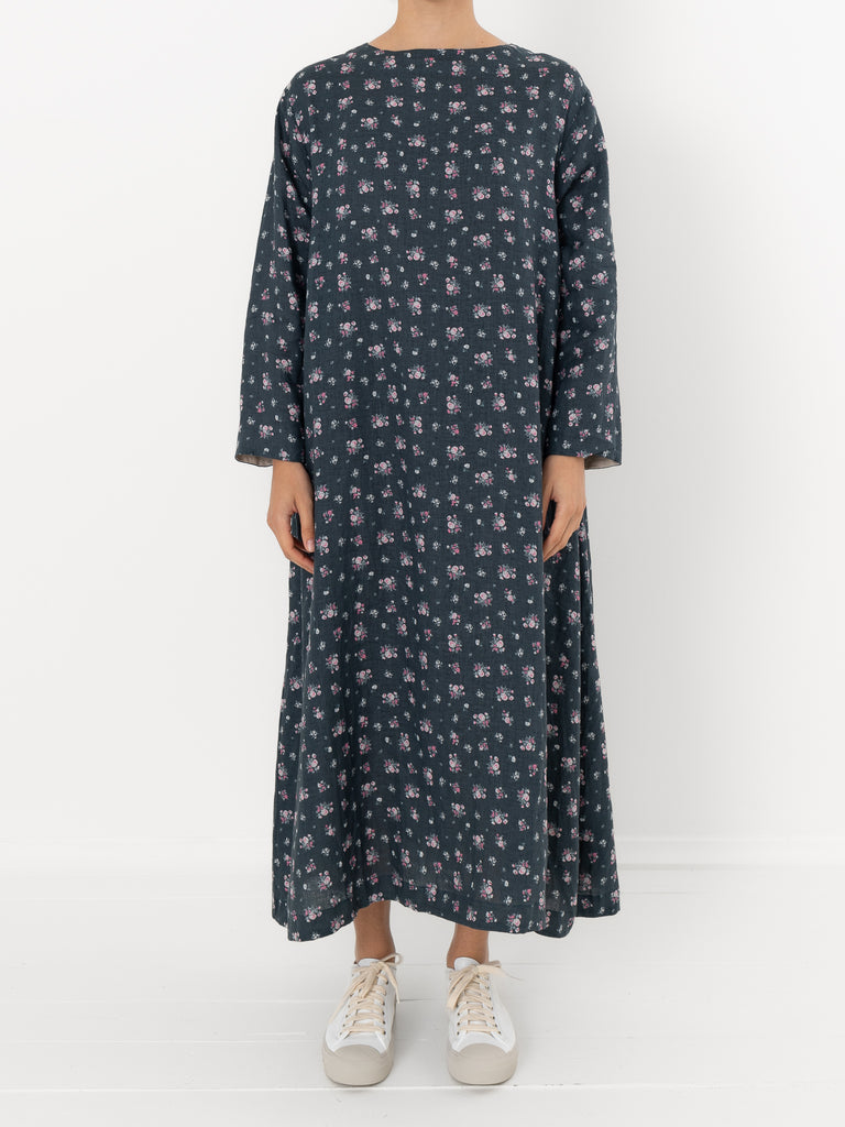 ICHI - Linen Flower Dress - Worthwhile