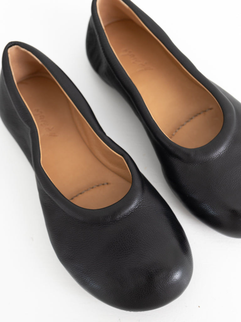 MARSELL - Zerotto Ballerina, Black - Worthwhile