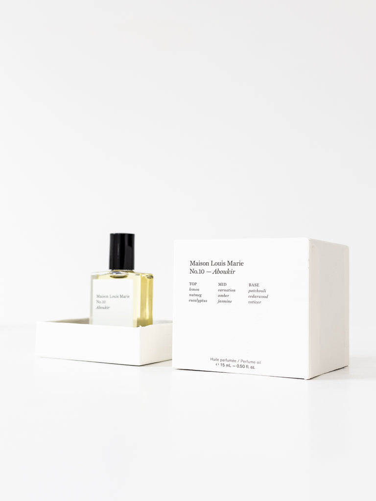 Maison Louis Marie no. 10 Aboukir Perfume Oil - Worthwhile