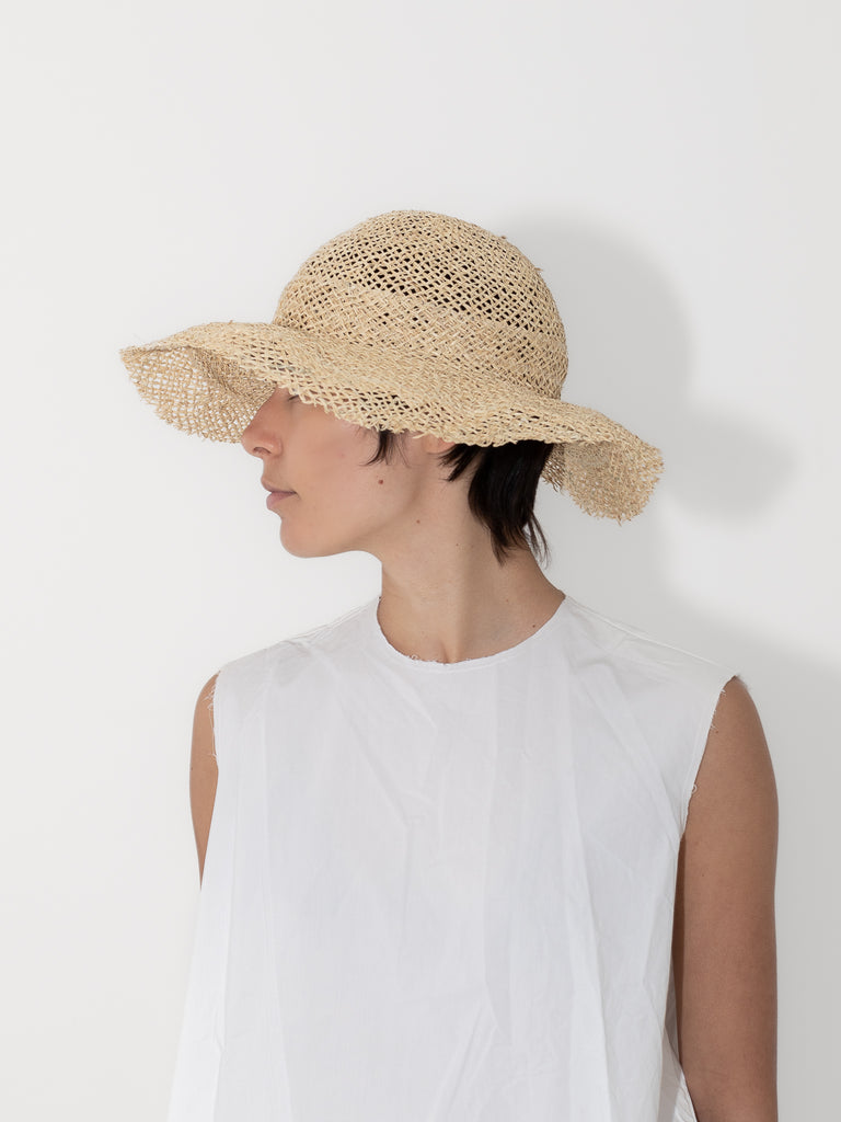 SCHA - Traveller Seagrass Hat, Ecru - Worthwhile