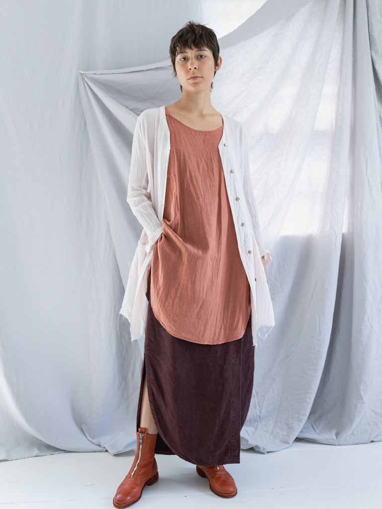 ATELIER SUPPAN - Atelier Suppan Pleats Shirt, Light Rose - Worthwhile