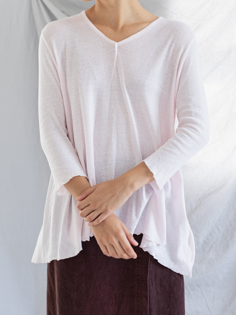 ATELIER SUPPAN - Atelier Suppan Tee, Light Rose - Worthwhile