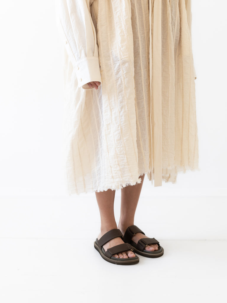 UMA WANG - Agnus Dress, Off White - Worthwhile
