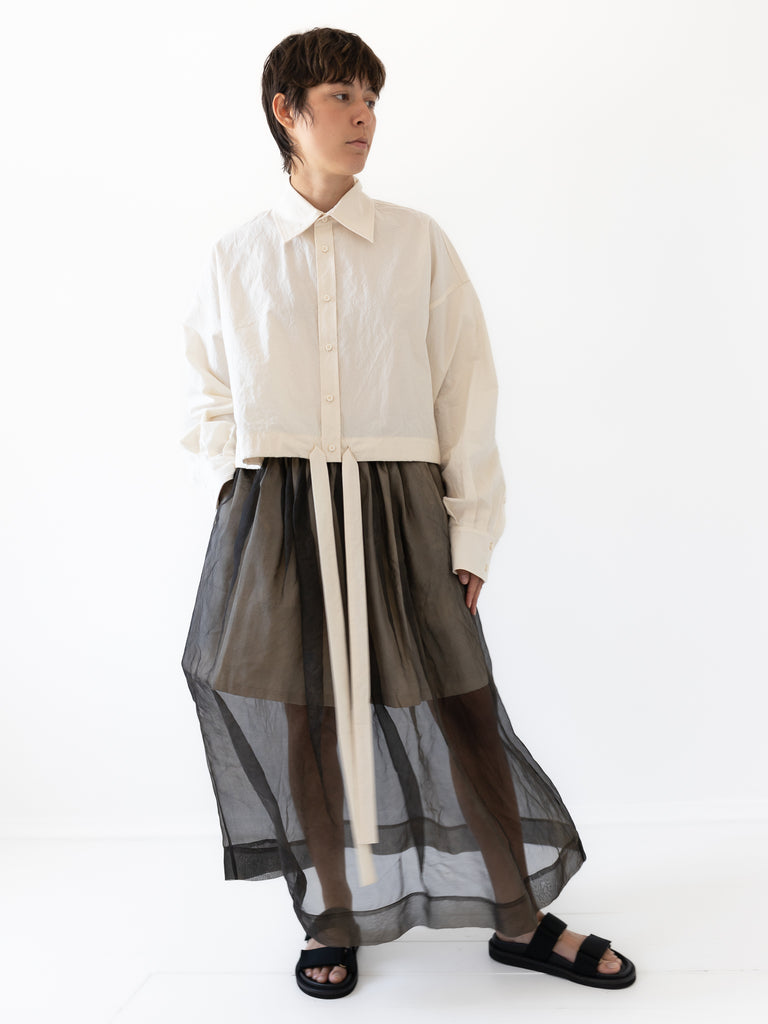 UMA WANG - Gillian Skirt, Dark Grey - Worthwhile